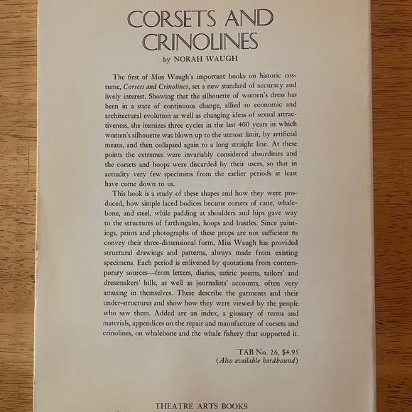 rare 70’s Book 🌸 Corsets & Crinolines book 🌸 Norah Waugh - Picture 4 of 12